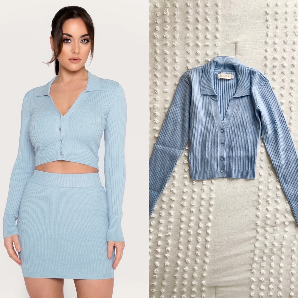 NEVER WORN MESHKI Amae Long Sleeve Cardigan - Medium